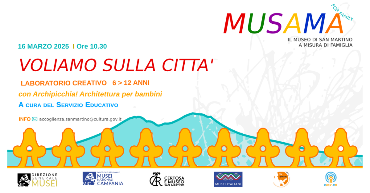 Musamà for family - Voliamo sulla città